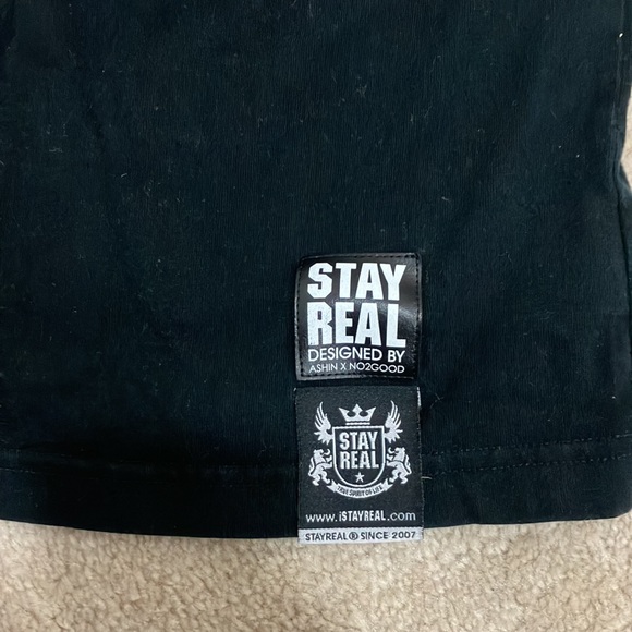 STAYREAL T men’s Size M color black - Picture 3 of 7